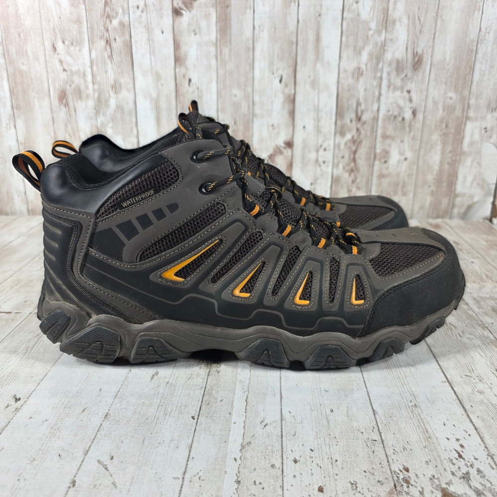 Thorogood Crosstrex 804-4291 Mens 14W Waterproof Comp Toe Hiking Boots Brown